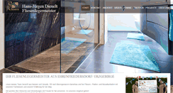 Desktop Screenshot of fliesen-dienelt.de